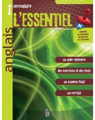 L'essentiel - secondaire 1 - anglais - ISBN 9782896423996