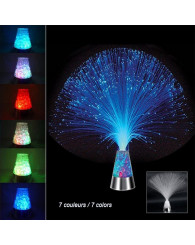 Lampe sensorielle DEL à FIBRES OPTIQUES