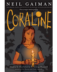 Roman - Coraline Graphic Novel - Neil Gaiman, ed.2009 - ISBN 9780060825454