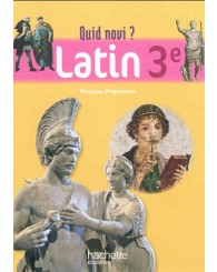 Quid novi? Latin 3ème, manuel de l'élève, Hachette 2012 - ISBN 9782011256560