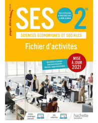 Sciences économiques et sociales 2de, fichier d'activités (Galy Jeannin), Hachette (mise à jour 2021) - ISBN 9782016280751