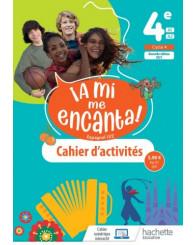 A mi me encanta! 4e, A1/A2, espagnol LV2, cahier d'activités, Hachette 2021 - ISBN 9782017030522