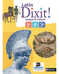 Dixit ! latin, 5e, 4e, 3e (cycle 4) : langue & culture - ISBN 9782091717197