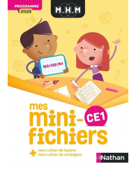 M.H.M. Mes Mini-fichiers CE1 + Mon Cahier de leçons + Mon Cahier de stratégies (pgm 2025)  - ISBN 9782095046590