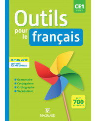Outils pour le français CE1, cycle 2, Magnard 2019 - ISBN 9782210505377