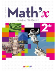 Math'x 2de - nouv. pgm 2019 - ISBN 9782278092185