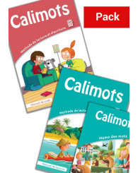 Calimots CP - Pack: Manuel de code + Méthode de lecture et d'écriture + Mémo des mots - ISBN 9782725636689
