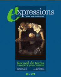 Expressions - sec.3 - recueil de textes (couverture rigide) - ISBN 9782761320115 (Jusqu'à épuisement des stocks!)