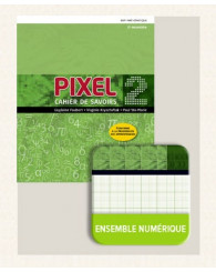 Pixel 2-sec.2- cahiers de savoirs et d'activités + ensemble numérique - élève 1 (12 mois) - ISBN 9782766156450