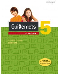 Guillemets 5e année-cahier-3e éd. + Ens. num. (ancien code 9782766109173) - ISBN 9782766154821