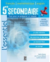 L'essentiel - secondaire 5 - français/mathématique/anglais - ISBN 9782896429066