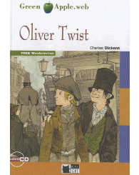 Roman - Oliver Twist, book + free AUDIOBOOK, coll. Green Apple CIDEB Black Cat 2015 - ISBN 9788853013255