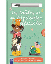 Les tables de multiplication effaçables