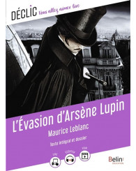 Roman - L'évasion d'Arsène Lupin : texte intégral et dossier, éd. 2021 - ISBN 9791035820534