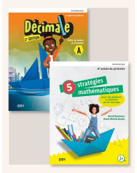 Décimale 6e année (2e édition) Cahiers A/B avec Mes outils, fascicules Je résous, fascicule 5 stratégies mathématiques pour me préparer à l'épreuve de fin d'année et ensemble numérique - Élève (12 mois) - ISBN 9998202310960