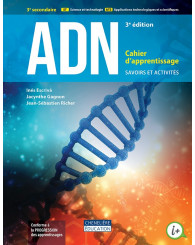 ADN ST-ATS, 3e édition, 3e secondaire - Cahier d'apprentissage version imprimée + activités int. et l'aide-mémoire - ISBN 9998202210802