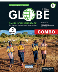 Globe, 3e édition - 2 unités - 5e secondaire Cahier d'apprentissage - Versions imprimée ET numérique - ISBN 9782765072119