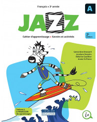 Jazz - 3e année - Cahiers A/B + carnet de lecture + aide-mémoire (2e édition) - ISBN 9998202410073