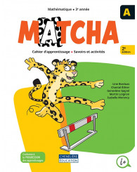 Matcha - 3e année - Cahiers A/B + aide-mémoire + recueil de situations problèmes (2e édition) - ISBN 9998202410158