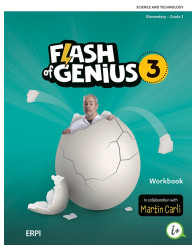 Flash of Genius - Grade 3 Workbook with Digital Components - Student (12-month) - ISBN 9782766158621