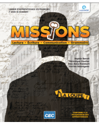 Missions - Sec. 2 - Ensemble papier et numérique + code grammatical + fascicule de mise à niveau + exercices interactifs et Extras (no 224216) - ISBN 9782766208333