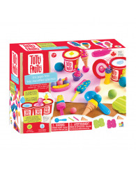 Ensemble de 3 pâtes à modeler Tutti Frutti - TRIO - sucettes glacées