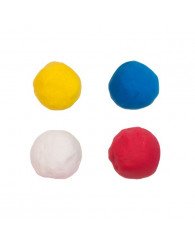 Pâte à modeler TUTTI FRUTTI - 250g - colorée non-parfumée - SANS ODEUR