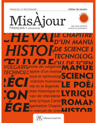 MisÀjour Français + grammaire sec. 3 - 2e édition (no 4596) - ISBN 9782765537250 (Jusqu'à épuisement des stocks!)