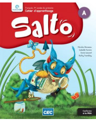 Salto 4e année - Cahiers A-B, incluant le carnet des savoirs et l'aide-mémoire effaçable (no 224172) - ISBN 9782766208586