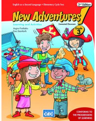 New Adventures Grade 3 - Learning and Activities Book, 2nd Ed. (no 219533) - ISBN 9782761782081