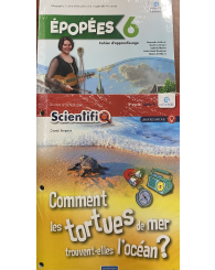 COMBO: Épopées/ScientifiQ 6e année - Cahier d'apprentissage & Ensemble de 3 fascicules (no 220935) - ISBN 9782766203192