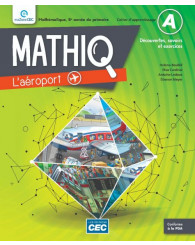 MathiQ 5e année - Cahiers d'apprentissage A/B/C (incluant le carnet des savoirs et de manipulations) (no 219776) - ISBN 9782761799126