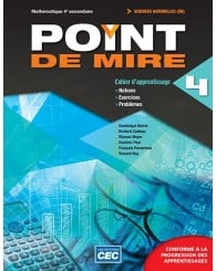 Point de mire, sec. 4 (SN) Cahier + code d'accès WEB (no 218359) - ISBN 9782761781688