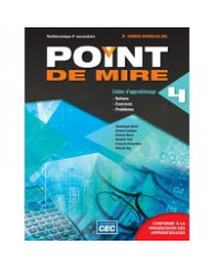 Point de mire, sec. 4 (SN) Cahier d'apprentissage (no 218353) - ISBN 9782761778497