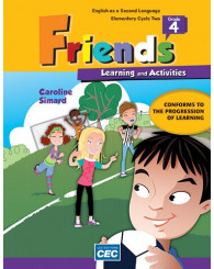 Friends Grade 4 - Learning and Activities Book, CEC (no 218379) - ISBN 9782761778541