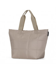 Boîte à lunch (style sac à main) matelassé BUGATTI - TAUPE (no COO2489BU-LIGHTTAUPE) (Disponible bientôt!)