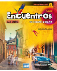 Encuentros, cahier d'apprent. 1 (incluant les exerc. inter.), 2e éd. (no 216396) - ISBN 9782761788090