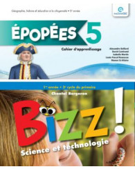 COMBO: Épopées/Bizz 5e année - Cahiers d'apprentissage (no 221276) - ISBN 9782766206841