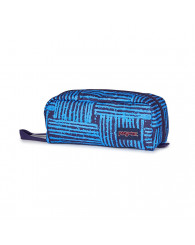 Étui à crayons JANSPORT (PERFECT POUCH) - lignes bleues