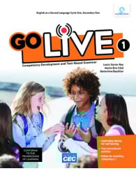 Go Live Secondary 1 - Workbook (with Interactive Activities) (no 220757) - ISBN 9782766203475