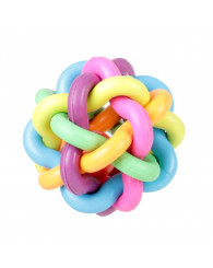 Balle anti-stress rebondissante torsadée