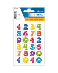 Chiffres autocollants amusants (0-10) 20mm HERMA (no H15692)