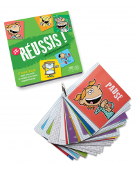 Cartons JE RÉUSSIS ! : 27 cartons psychoéducatifs sur les stratégies pour être actif et créatif dans mon apprentissage - ISBN 9782924804018