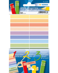 Étiquettes pour crayons à personnaliser soi-même (emballage de 60) - HERMA