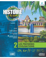 Histoire à la carte-sec. 1 - Ensemble élèves (6 fascicules) (incluant les exercices interactifs et le référentiel) (no 220716) - ISBN 9782766202478