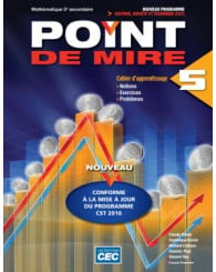 Point de mire, sec. 5 (CST) Cahier d'apprentissage + Accès étudiants Web (no 216680) - ISBN 9782761787161