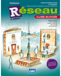 Réseau - sec. 4 - Cahier d'apprentissage, 2e Éd. (incluant code grammatical) + Accès étudiants Web (no 217117) - ISBN 9782761791847