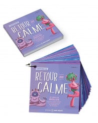 Cartons du RETOUR AU CALME : 27 cartons psychoéducatifs des trucs de Mollos pour me calmer lorsque je ressens du stress, de l'agitation ou de la colère - ISBN 9782925213437