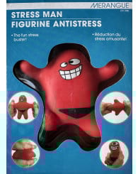 Stress man - personnage étirable - Figurine anti-stress ROUGE