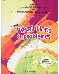 Cahier de résolution de problèmes - 5e année - Constellations mathématiques - ISBN 9782760171138